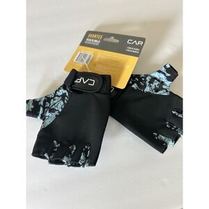 Women's Mesh Weightlifting Workout Gloves - S - Black w/ Camo